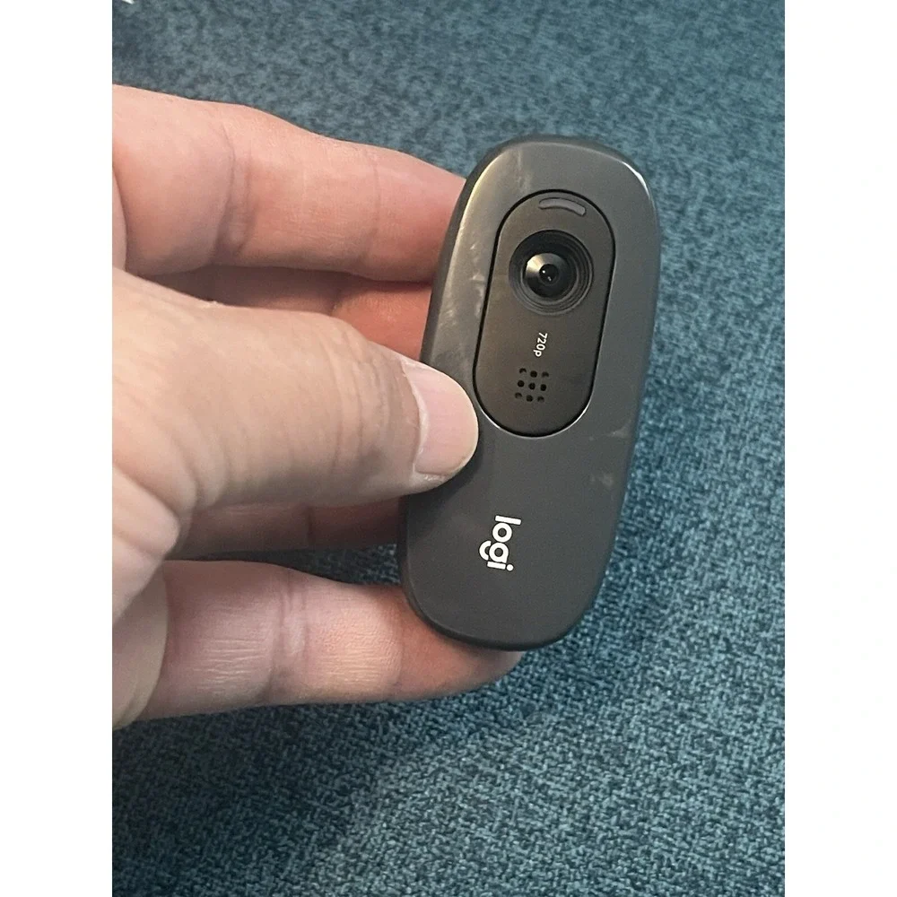Logitech HD Webcam Black 720P 30FPS Video Web Cam Camera